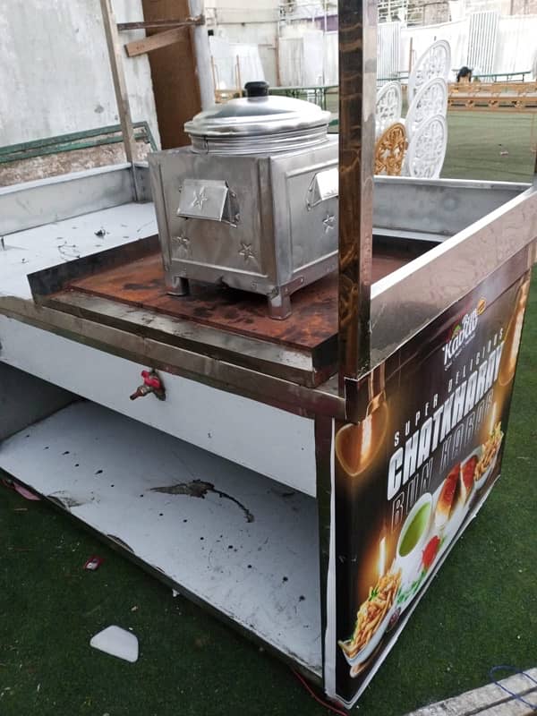 bun kabab and fries full setup.   Call03320344458 3