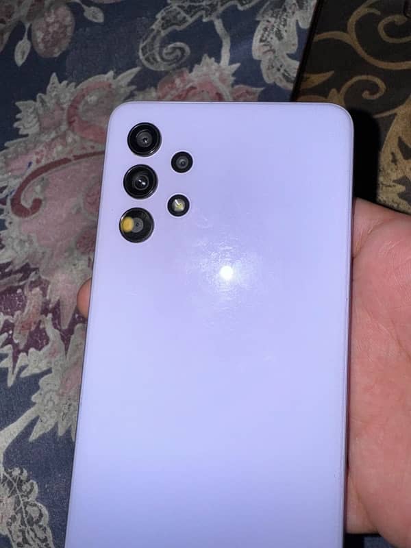 samsung a32 pta apptoved 128 gb purple colour with box 3