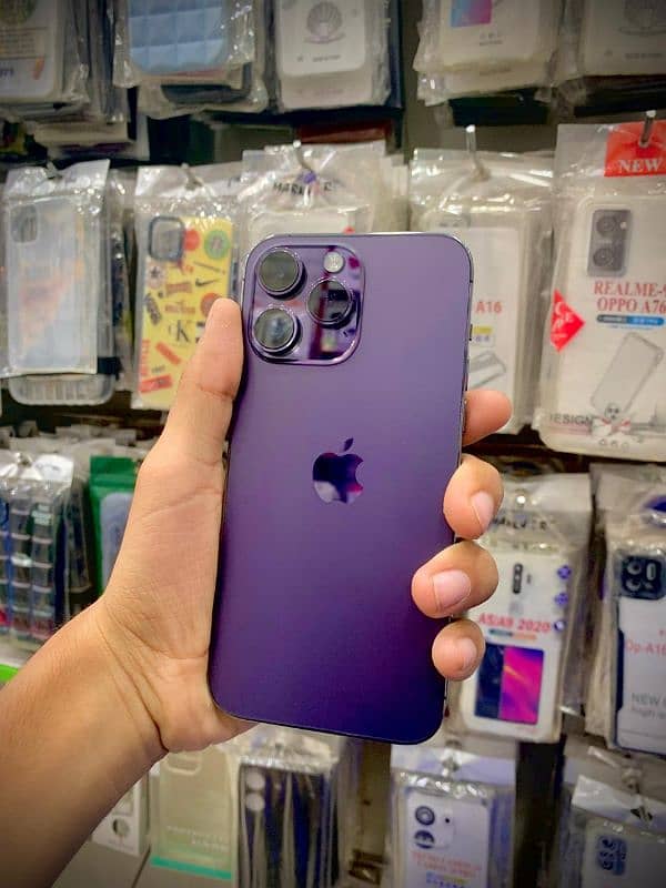 14 PRO MAX 256GB PTA APPROVED HK 0