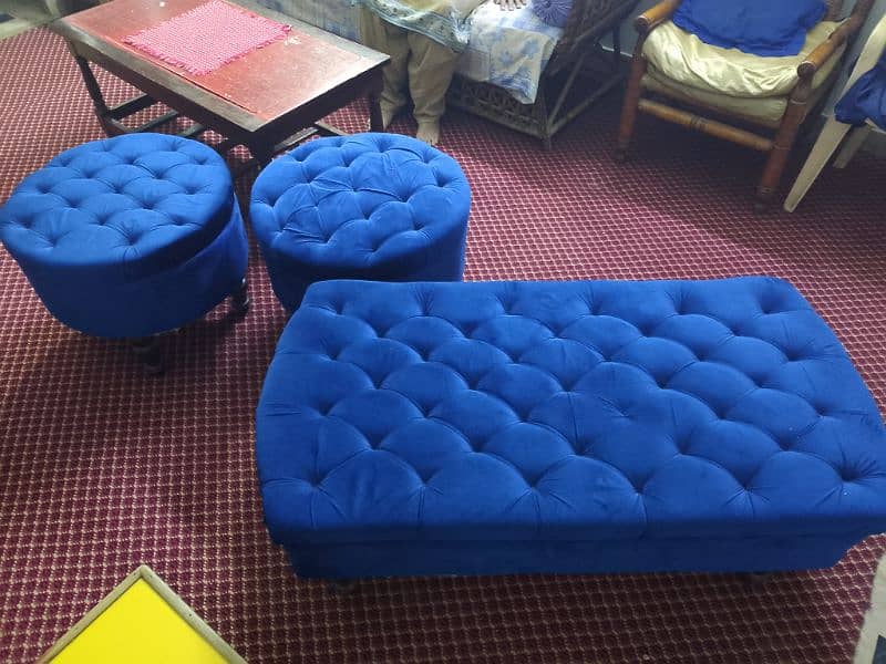 sofa stools (ottomans ) set 4