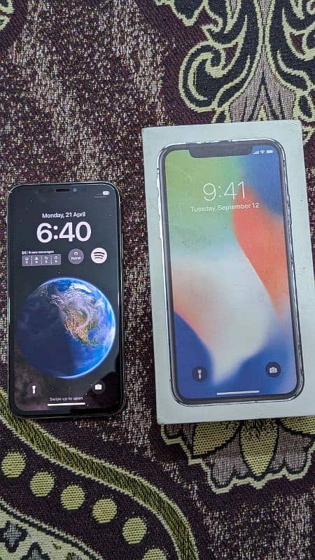 Iphone x 256gb Pta approved 1