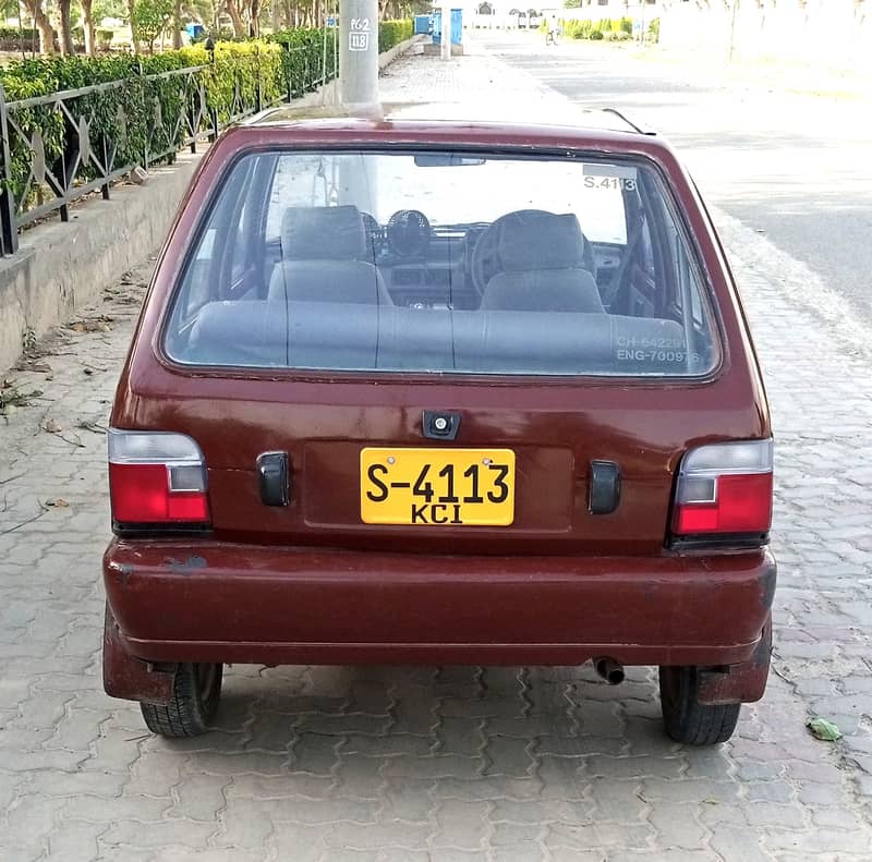 Suzuki Mehran VX 1991 3