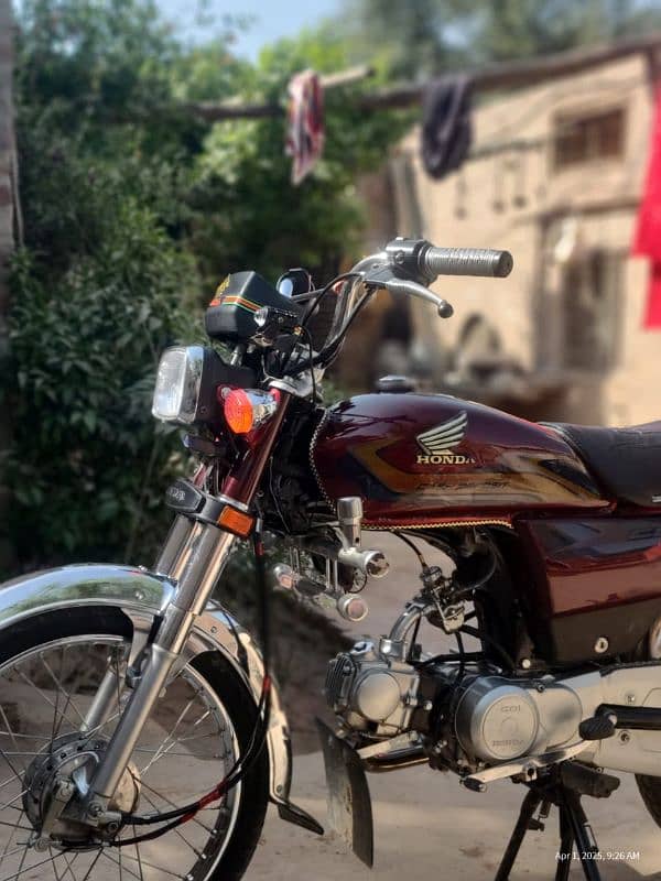 Honda 70 Modified with Original Engine 2