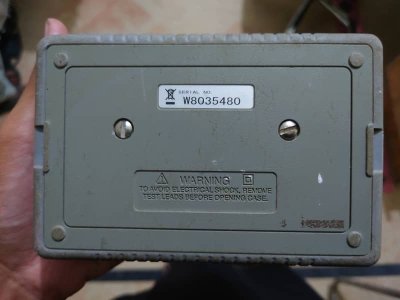 Kyoritsu 4105A earth tester 2