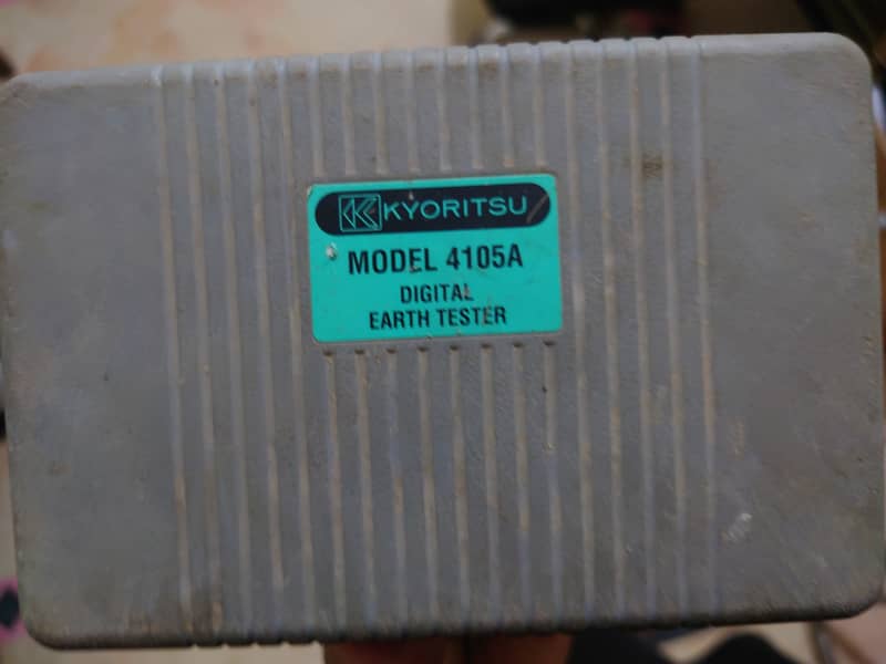 Kyoritsu 4105A Digital Earth Tester 0