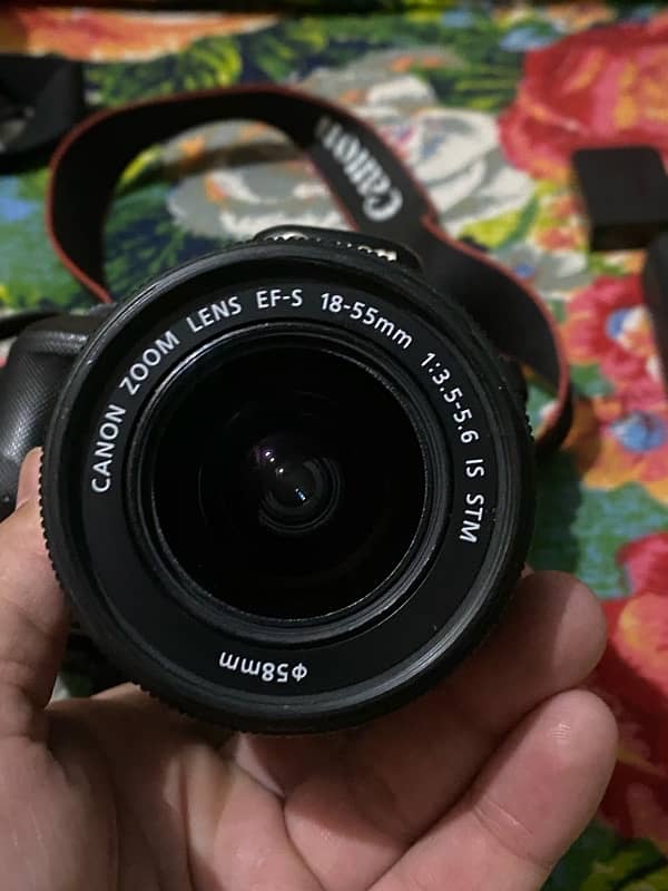 Canon 100d with 18-55mm is stm lens Touch screen DSLR Camera Only Sale 8