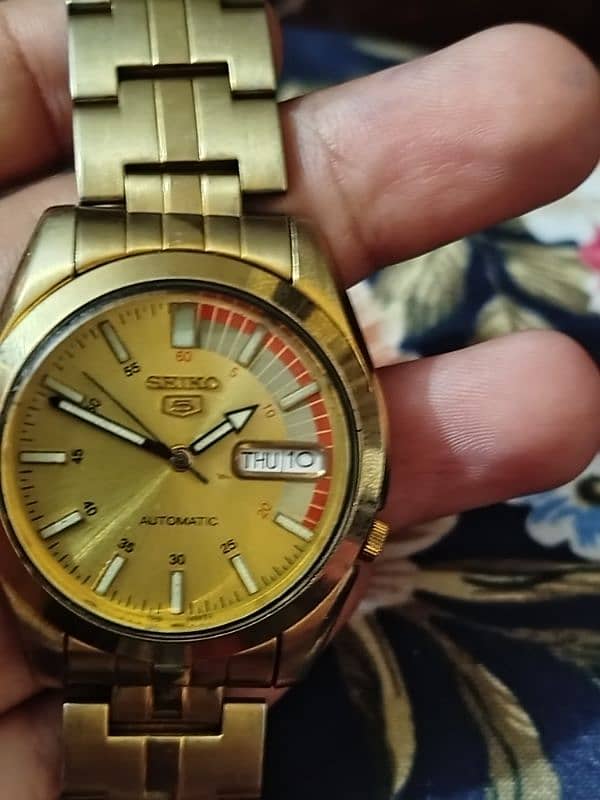latest model original Seiko 5 21 jewels automatic like new Japan made 2