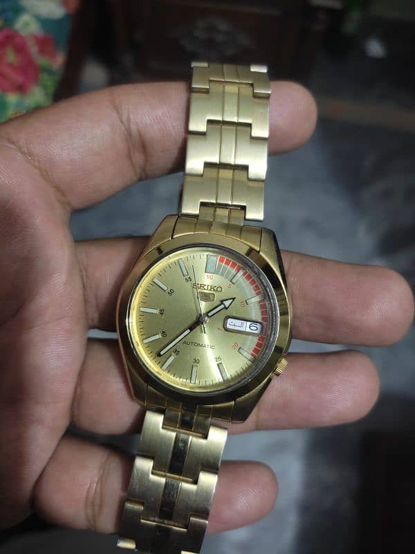 latest model original Seiko 5 21 jewels automatic like new Japan made 13