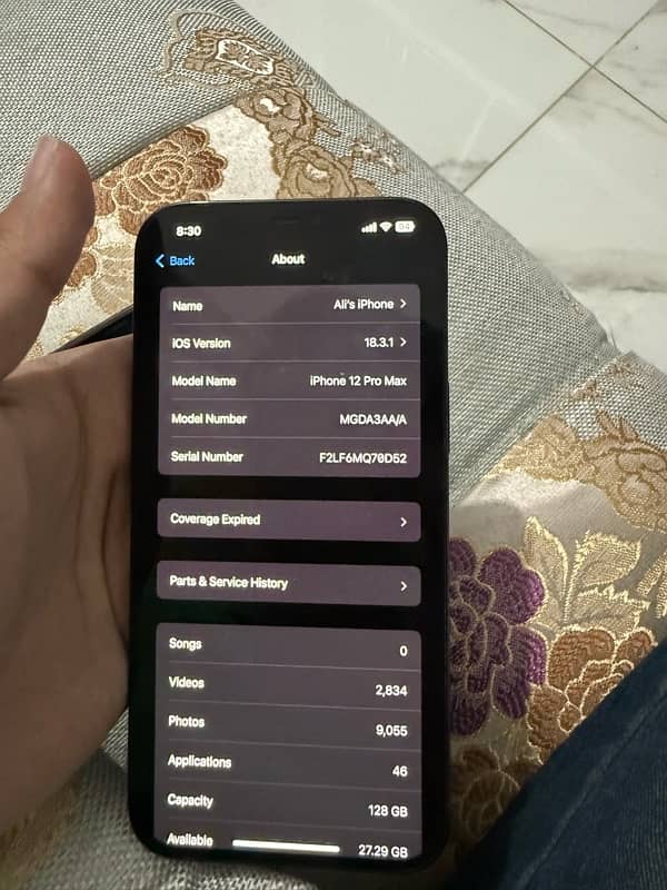IPhone 12 Pro Max with box 3