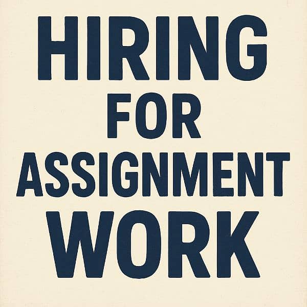 ASIGMENT WORK WITHOUT INVESTMENT ONLY REGESTION FEE 0