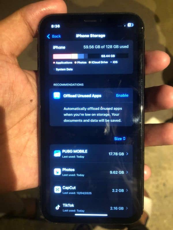 iphone XR Non PTA 128Gb 5