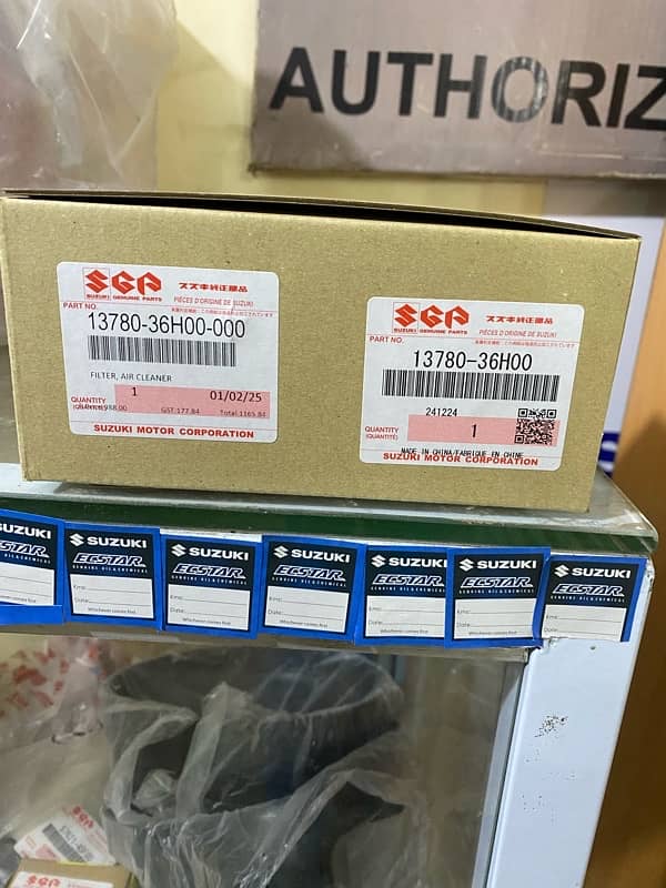 SUZUKI GD 110S GS 150 AND GR 150 AIR FILTERS GENIUN AVAILABLE 4
