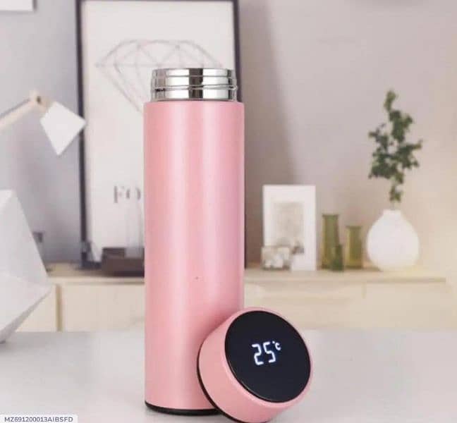 Insulated 500ml Thermos Water Bottle -- keeps water cold 1