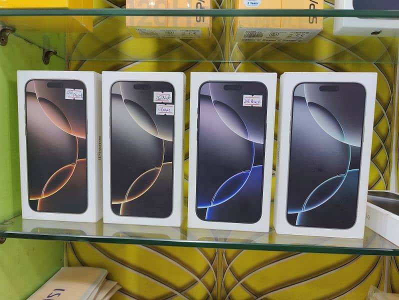 IPHONE 16 PRO MAX 256gb/512gb JV ALL COLOURS AVAILABLE 1
