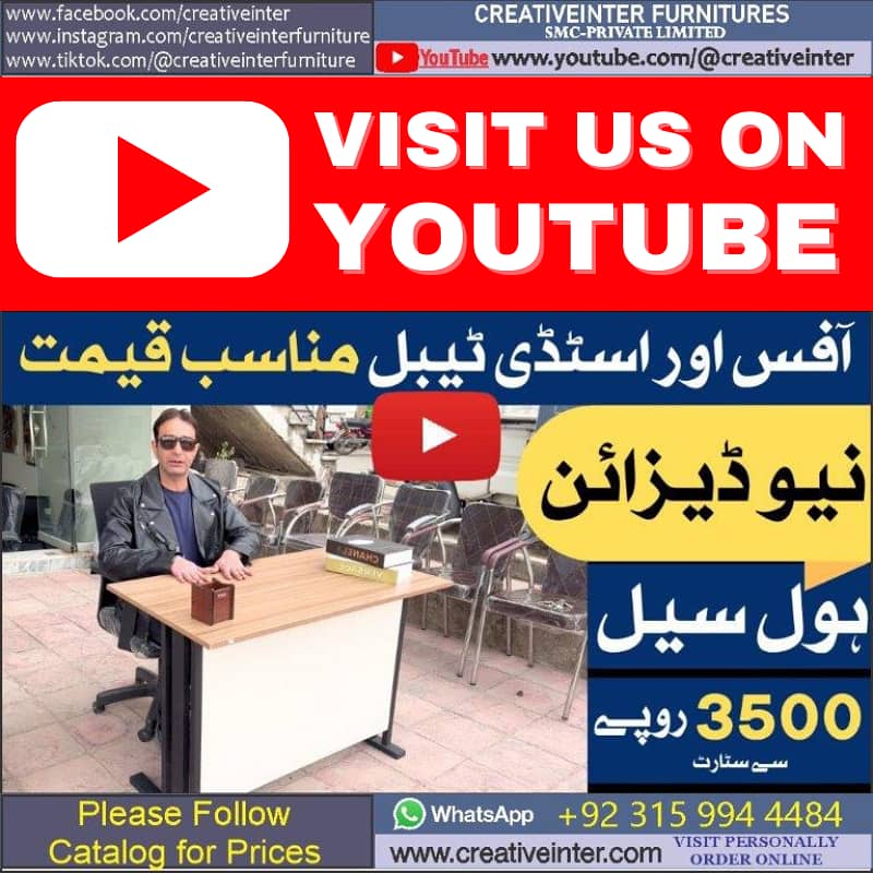 Executive Desk CEO office table work study computer desk sofa chair 2