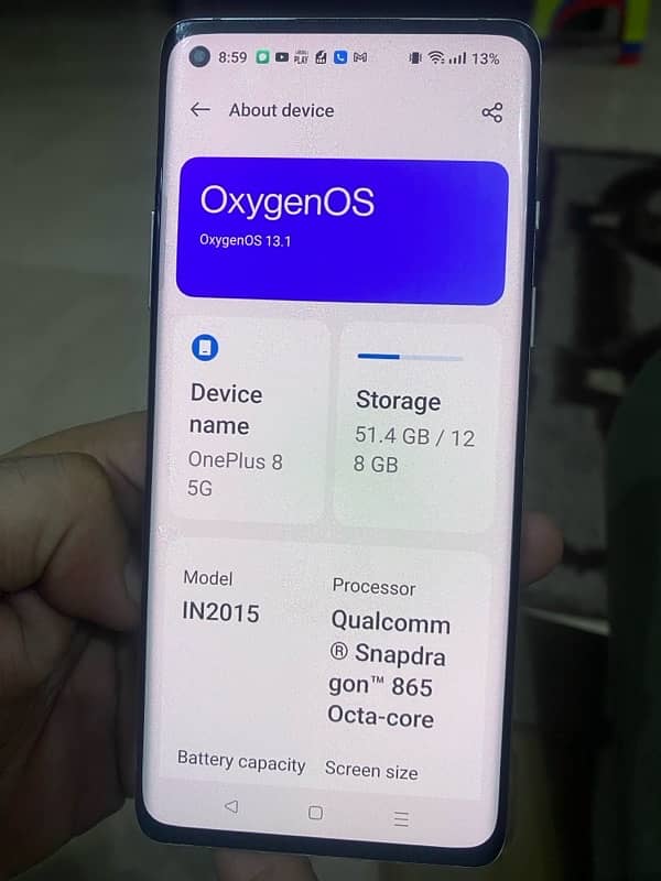 ONE PLUS 8 5G 2