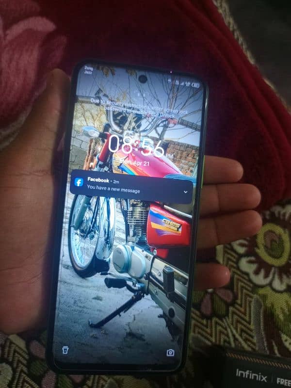 Infinix hot 12 with box 0