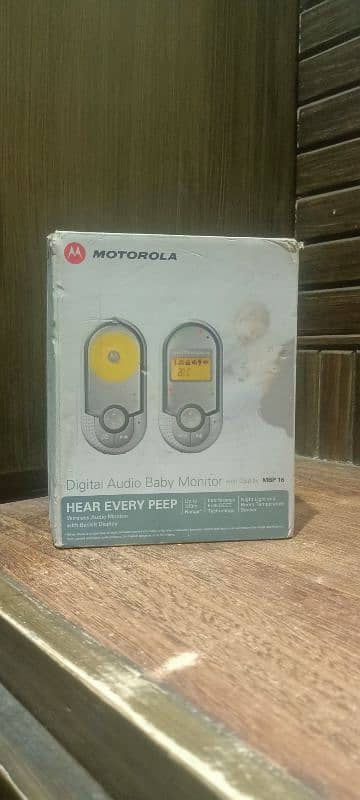 Motorola digital audio baby monitor 0