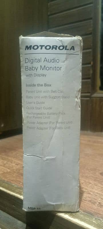 Motorola digital audio baby monitor 7