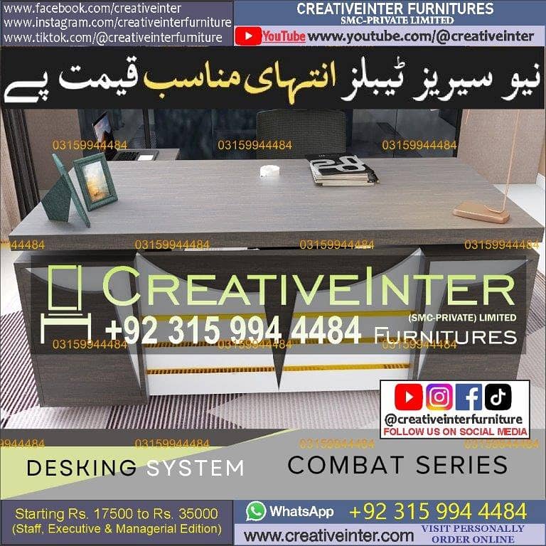 Office Table Study Table Working Desk Computer Gaming Table 0