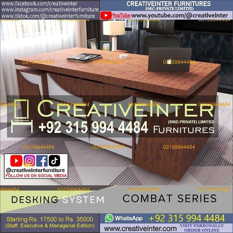 Office Table Study Table Working Desk Computer Gaming Table 1