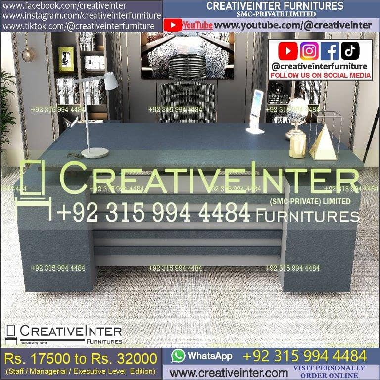 Office table Executive Chair Conference Reception Manager Table Desk 12
