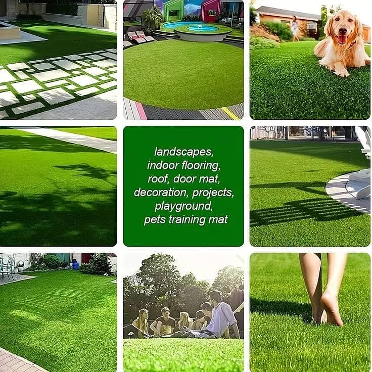 Turf Grass-Natural Grass-Grass Flooring-Pedal Court-Green Net-Grass 1