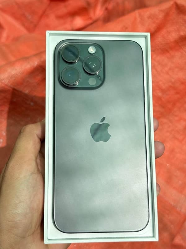 iPhone 15 pro max jv 512gb black colour full box 1