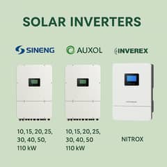 auxsol inverter 10kw ,Solis,Growatt we deal all solar system