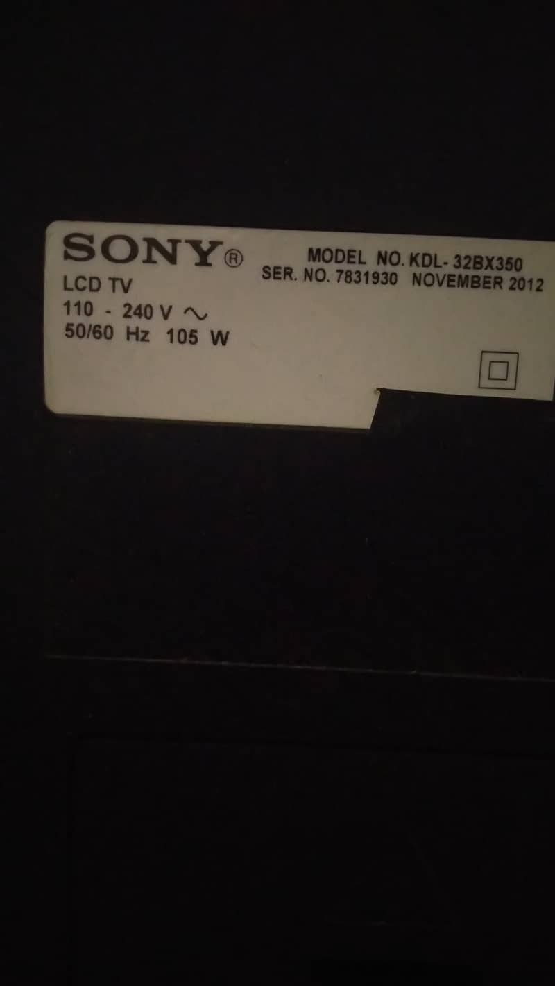 Sony Bravia 36" LCD (Picture Problem) 6