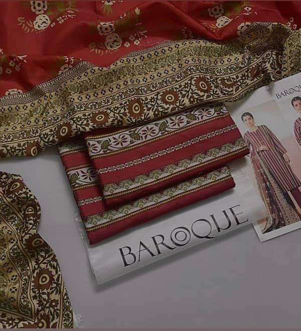 Multicolor printed suit set_3Pc 3