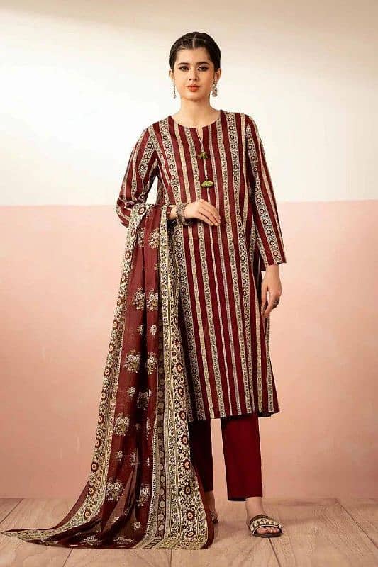 Multicolor printed suit set_3Pc 5