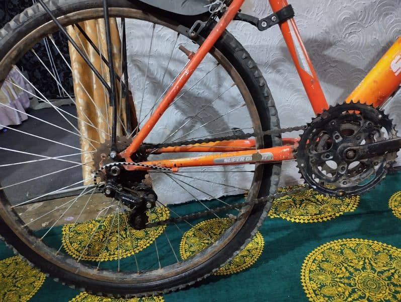 Super Orient bicycle with gear very good condition urgent 5
