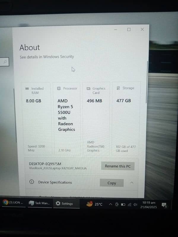 Ryzen 5 5000 series with Radeon graphics card gaming laptop 6