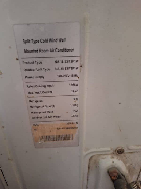 Electrolux Ac 1.5 10/10 condition 1