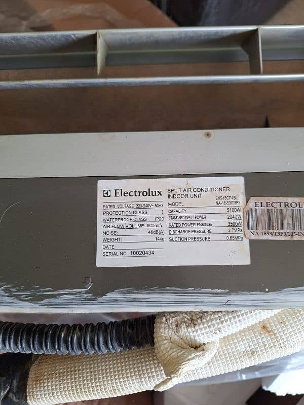 Electrolux Ac 1.5 10/10 condition 3