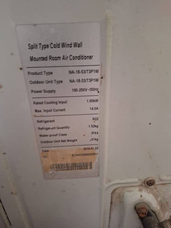 Electrolux Ac 1.5 10/10 condition 4
