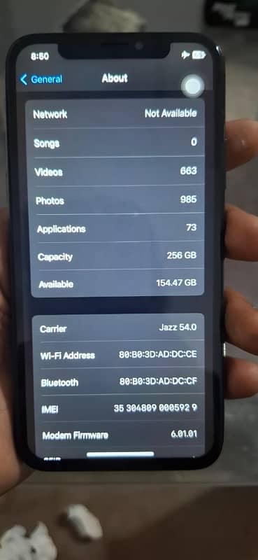 I phone x (256) Non pta 6