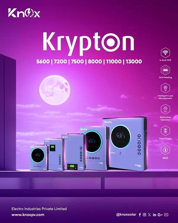 KNOX KRYPTON PV 11000 HYBRID INVERTER 6