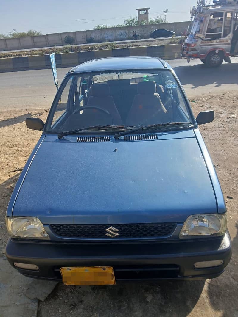 Mehran VXR 2010 model blue 2