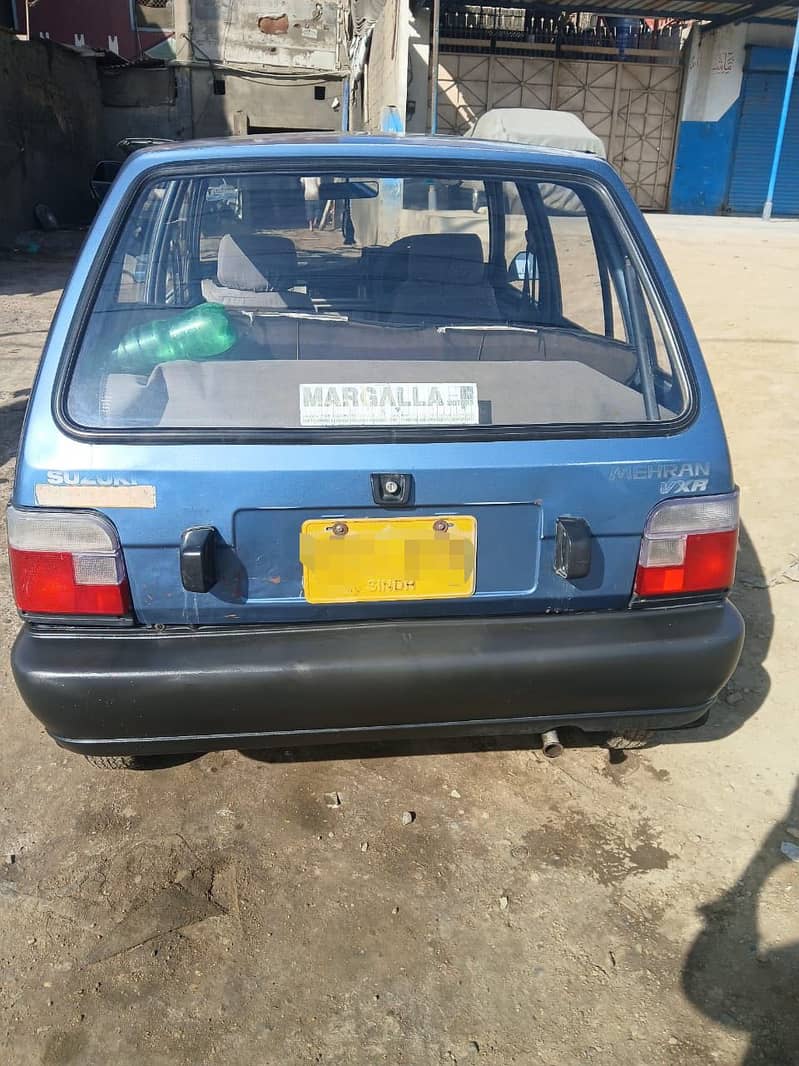 Mehran VXR 2010 model blue 4