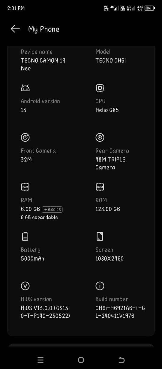 Tecno Camon 19 2