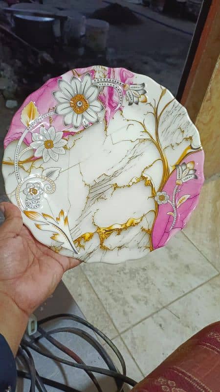 All type of crockery set available  Stainless steel Non-stick. 7