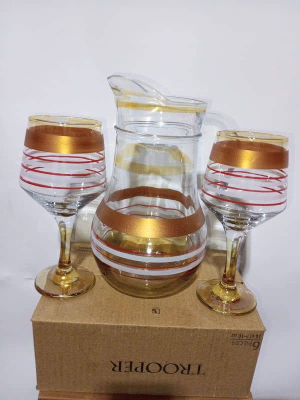 All type of crockery set available  Stainless steel Non-stick. 18