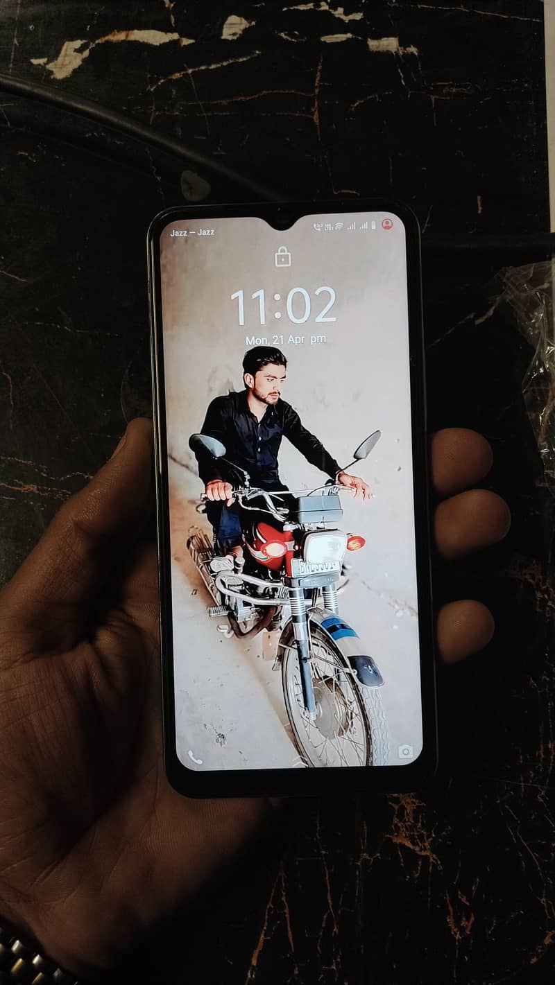 Vivo y03 4+4 GB ram 64 storage condition 10/10  6 month warranty. 1