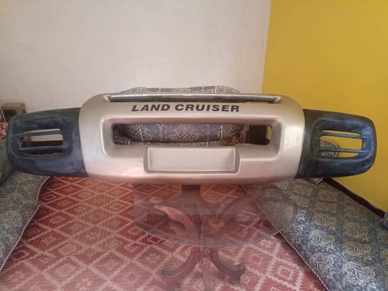 front genuine new bumper for landcruiser 0