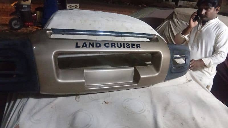 front genuine new bumper for landcruiser 2