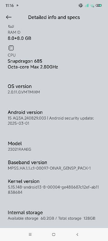 Redmi note 12 clean mobile 4