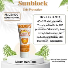 skin protection sunblock