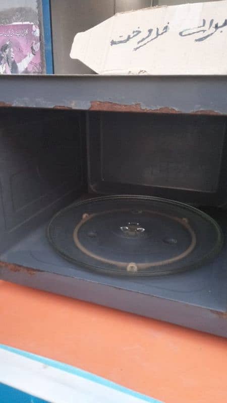 anix microwave oven with baking 1